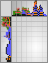 Japanese crossword &laquo;Woman with flowers&raquo;