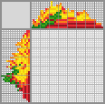 Japanese crossword «Burning pepper» Japanese crossword «Burning pepper»