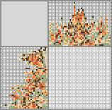 Japanese crossword «Giraffe in flowers» Japanese crossword «Giraffe in flowers»