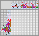 Japanese crossword &laquo;Winter landscape&raquo;