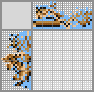 Japanese crossword &laquo;Winter landscape with a well&raquo;