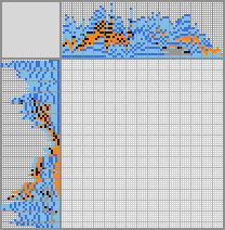Japanese crossword &laquo;Winter evening&raquo;