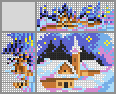 Japanese crossword «Winter night» Japanese crossword «Winter night»
