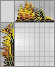 Japanese crossword «Saffron Toucanet» Japanese crossword «Saffron Toucanet»