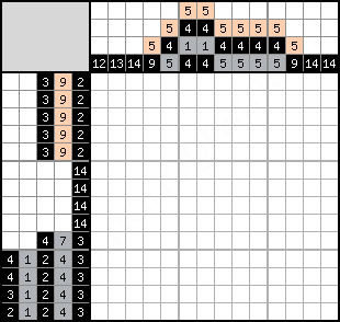 Colour Japanese crosswords &laquo;Diskette&raquo;